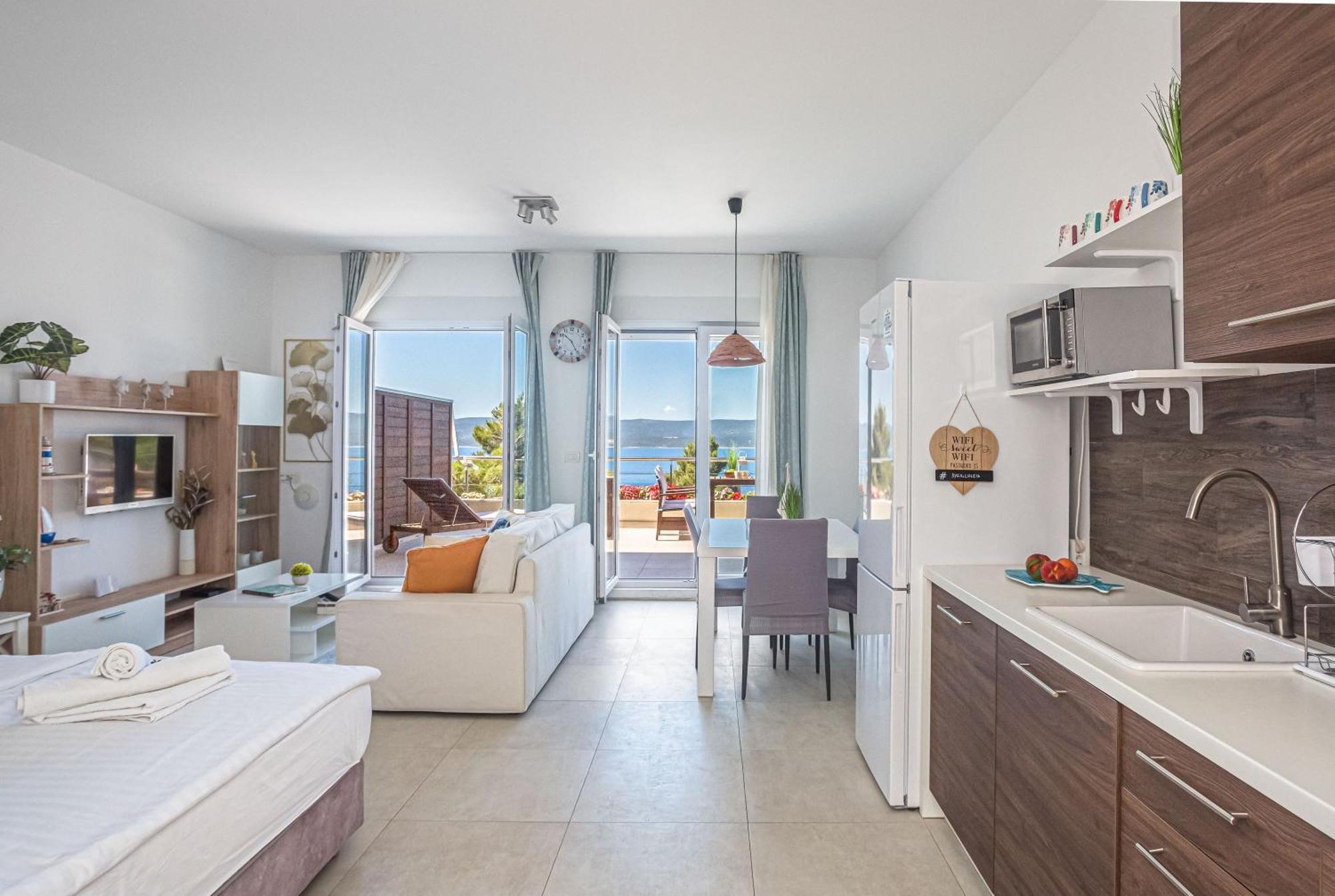 Villa Jolara With Heated Pool Мимице Экстерьер фото